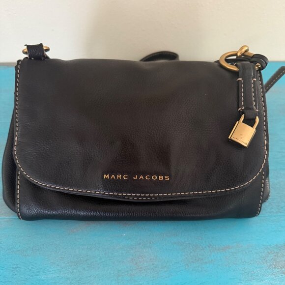 Marc Jacobs Boho Grind Leather Crossbody in Black - Picture 1 of 12